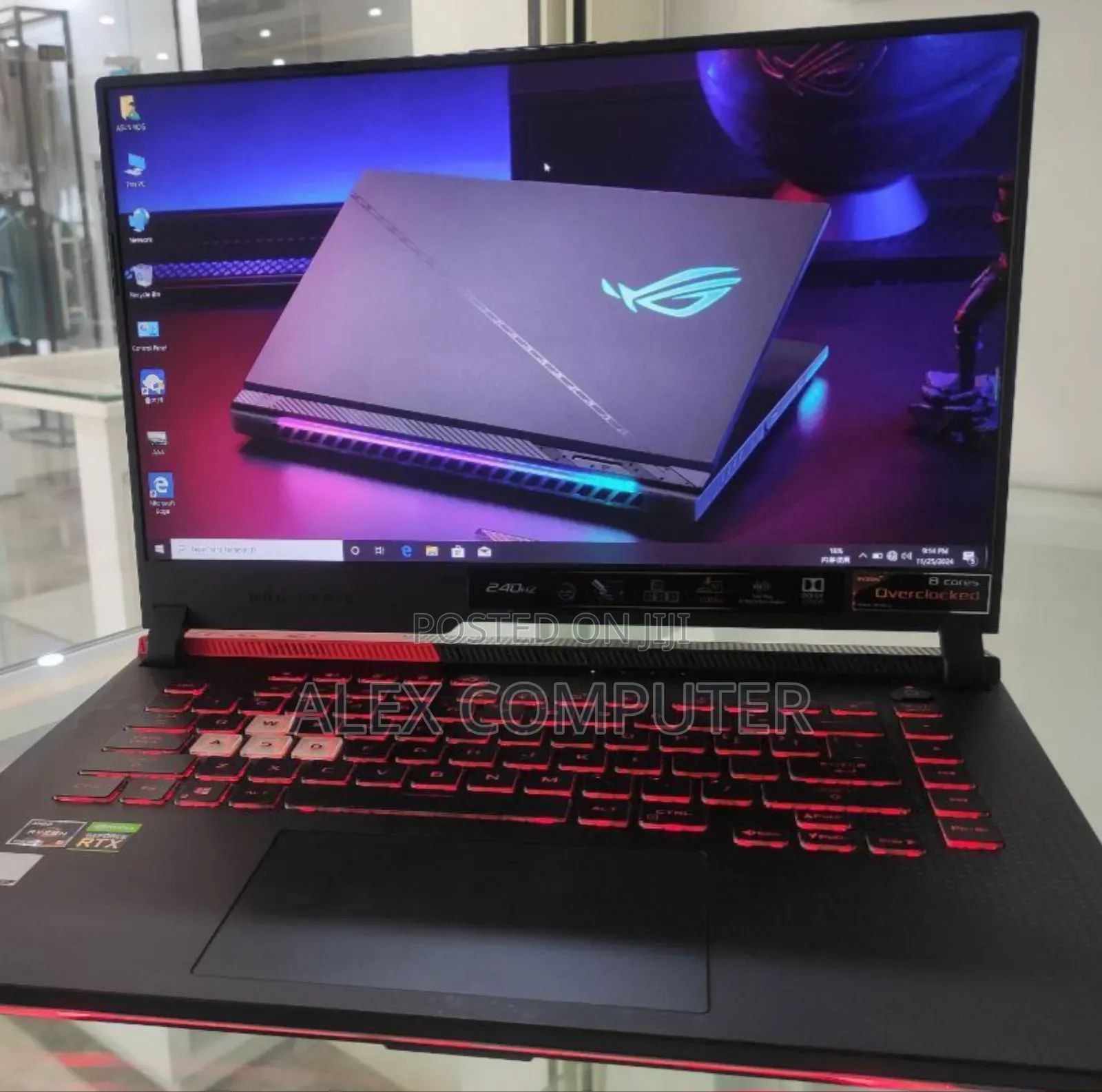 New Laptop Asus ROG Strix G15 16GB AMD Ryzen 9 SSD 512GB