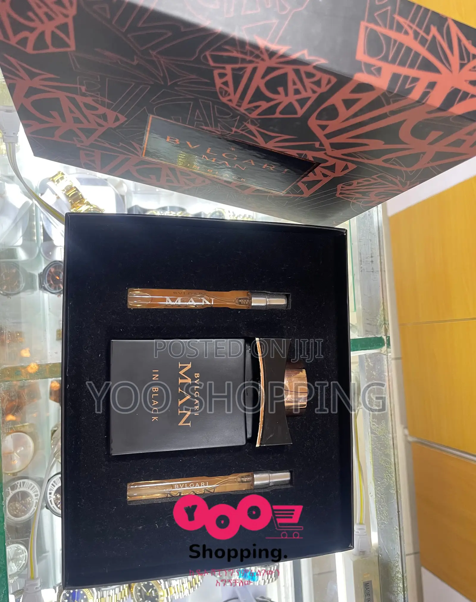 Bvlgari Man in Black Gift Box(Set) for Men