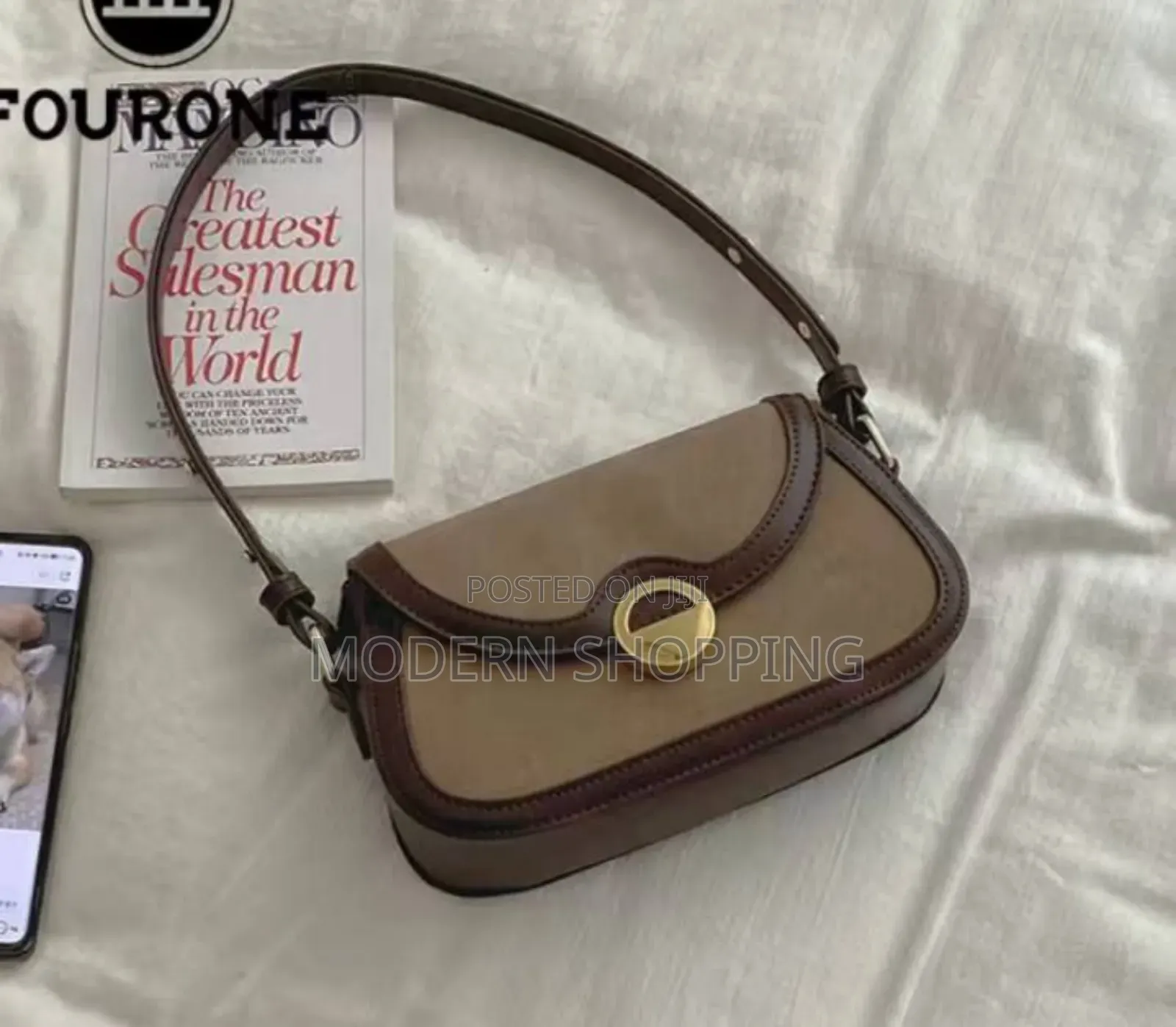 Timeless Elegance: Classic Leather Handbag