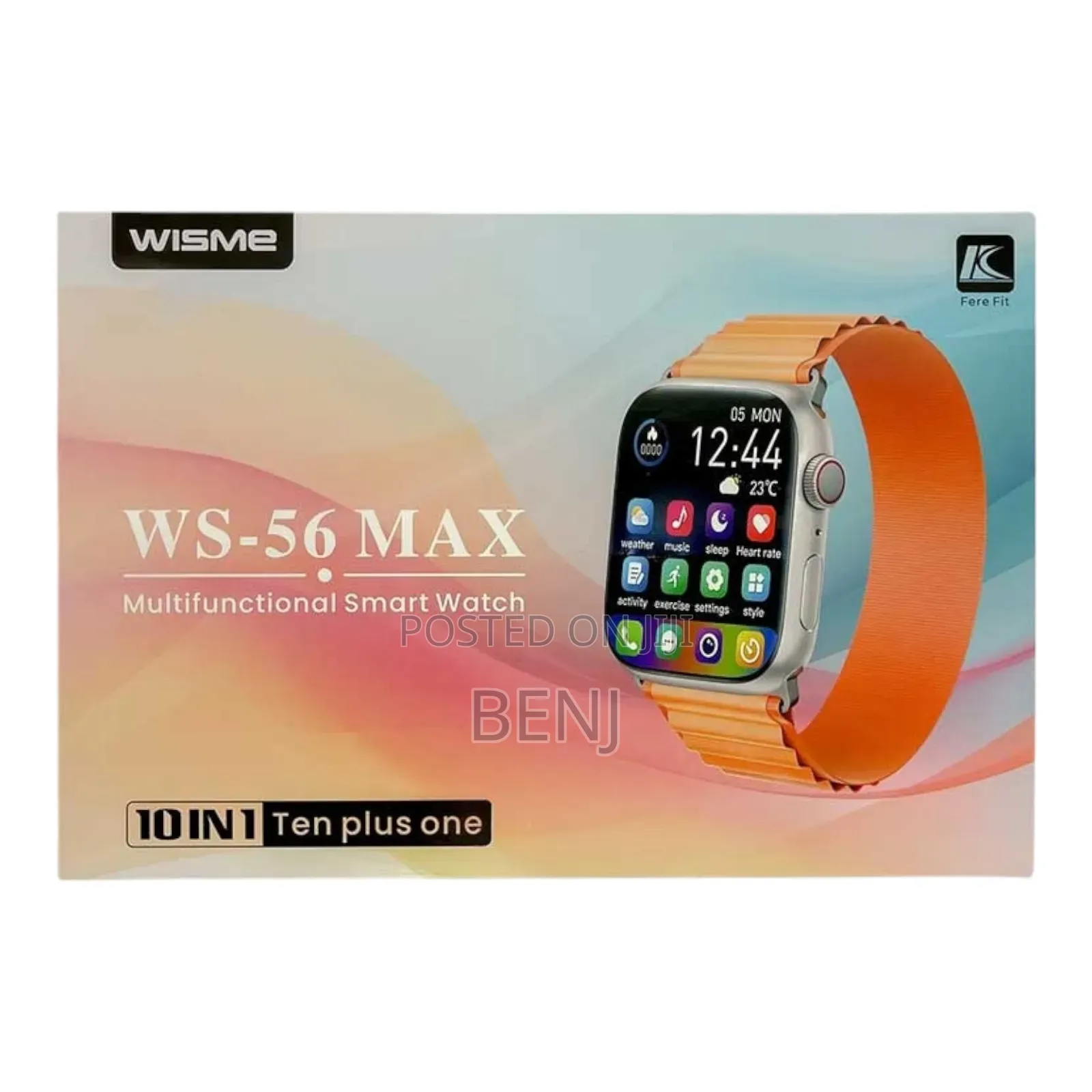 WISME WS-56 MAX Multi-Functional Smart Watch