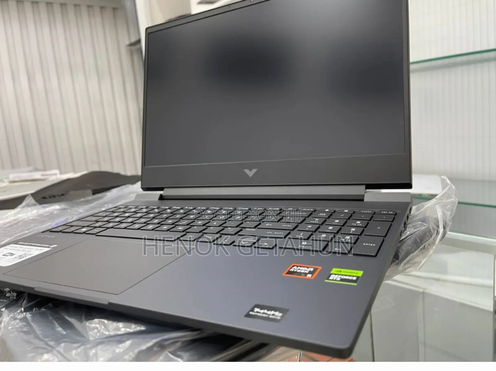 New Laptop HP Victus 16 8GB AMD Ryzen 5 SSD 512GB