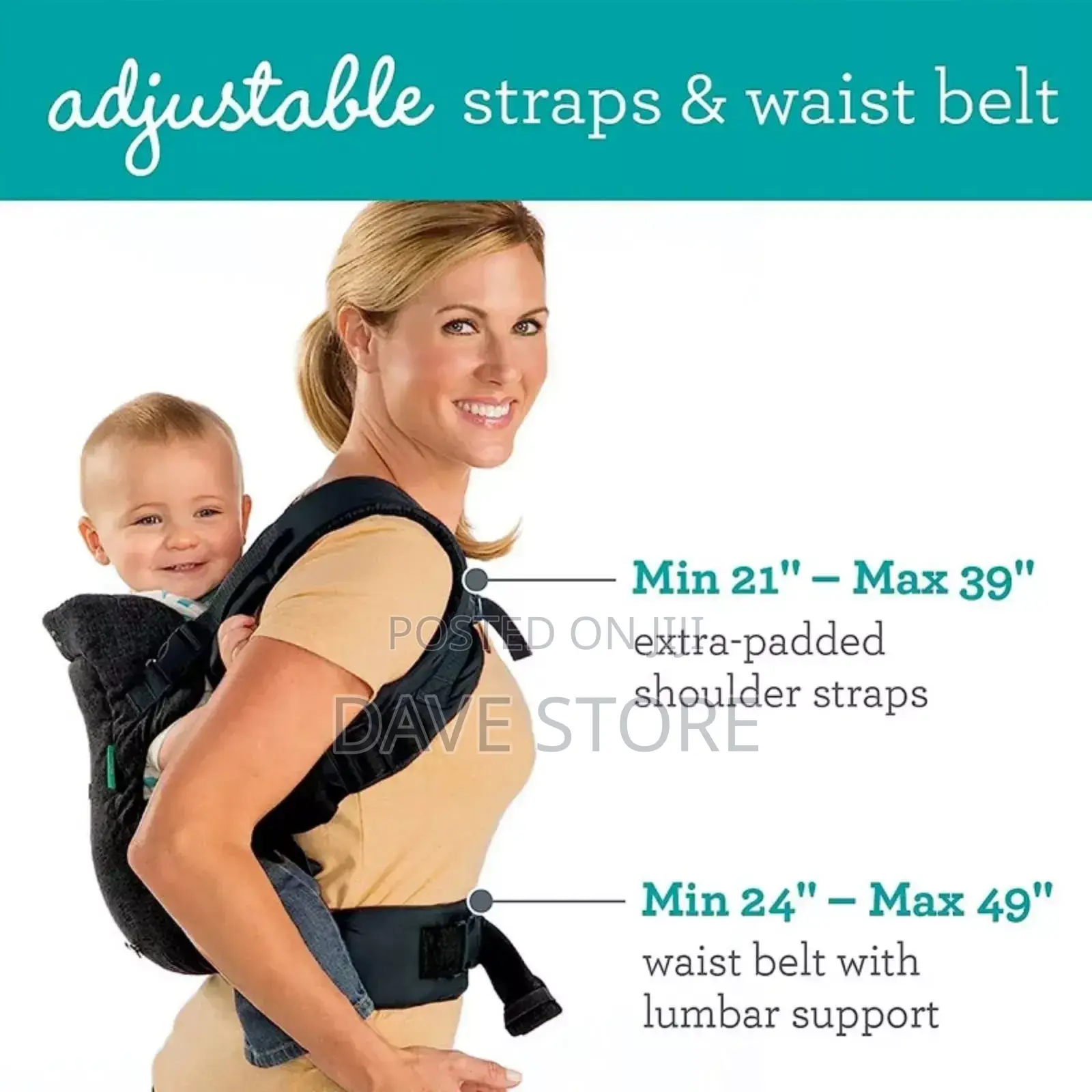 Infantino Cuddle Up Ergonomic Baby Carrier