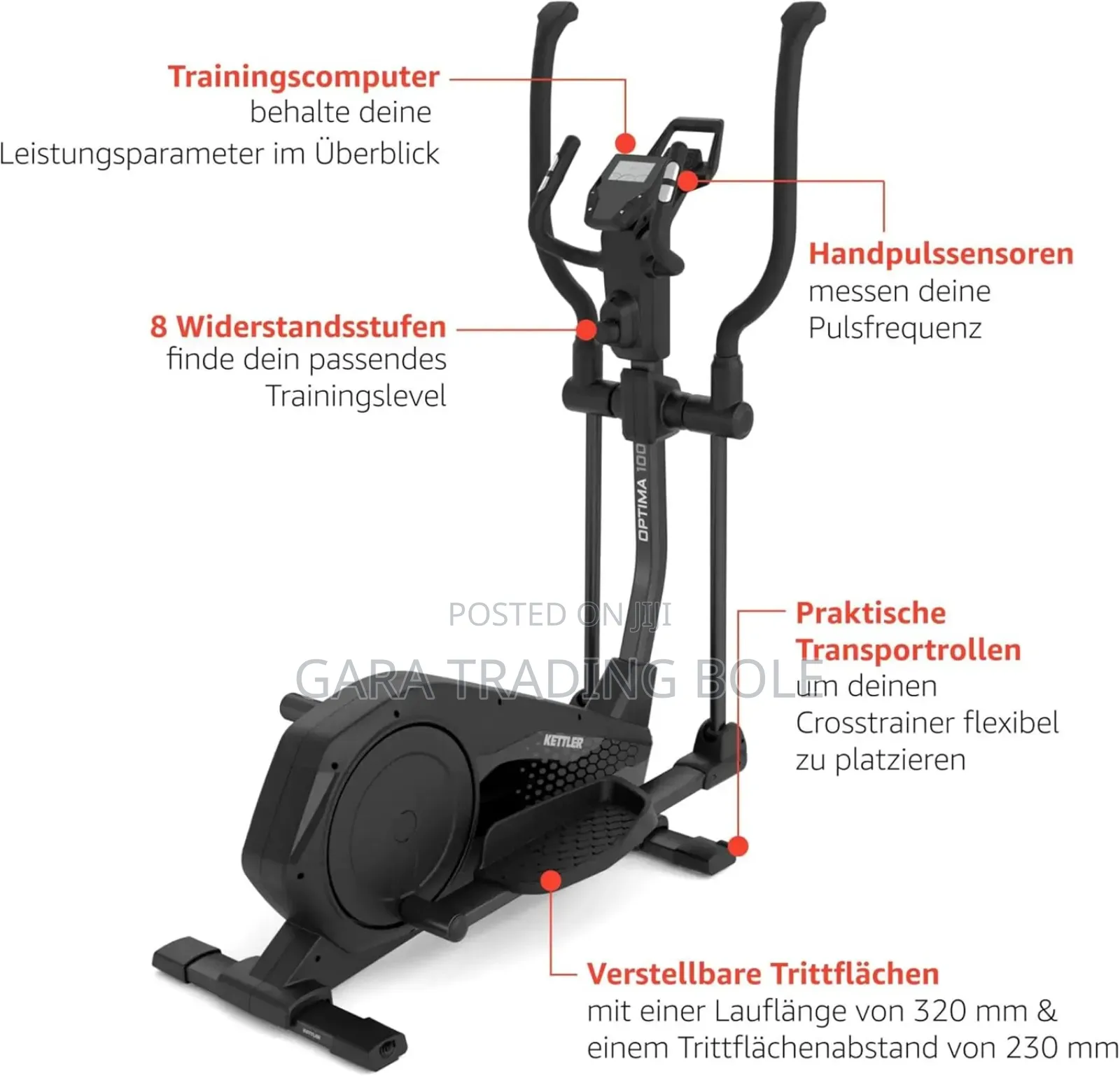 Cross Trainer ጤናዎ በቤቶ ይጠብኩ
Available