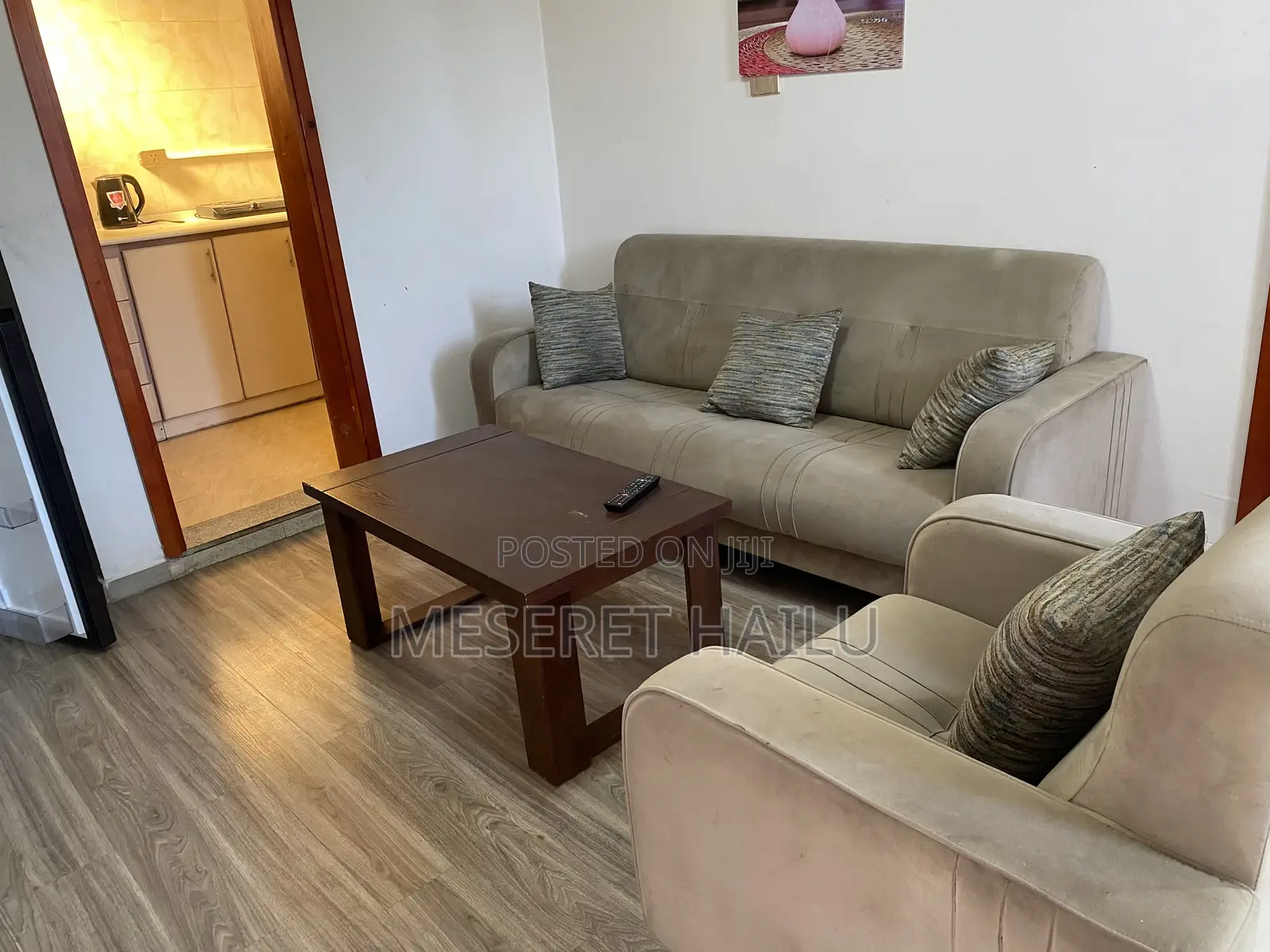 Furnished 1bdrm Apartment in 24, Bole for rent