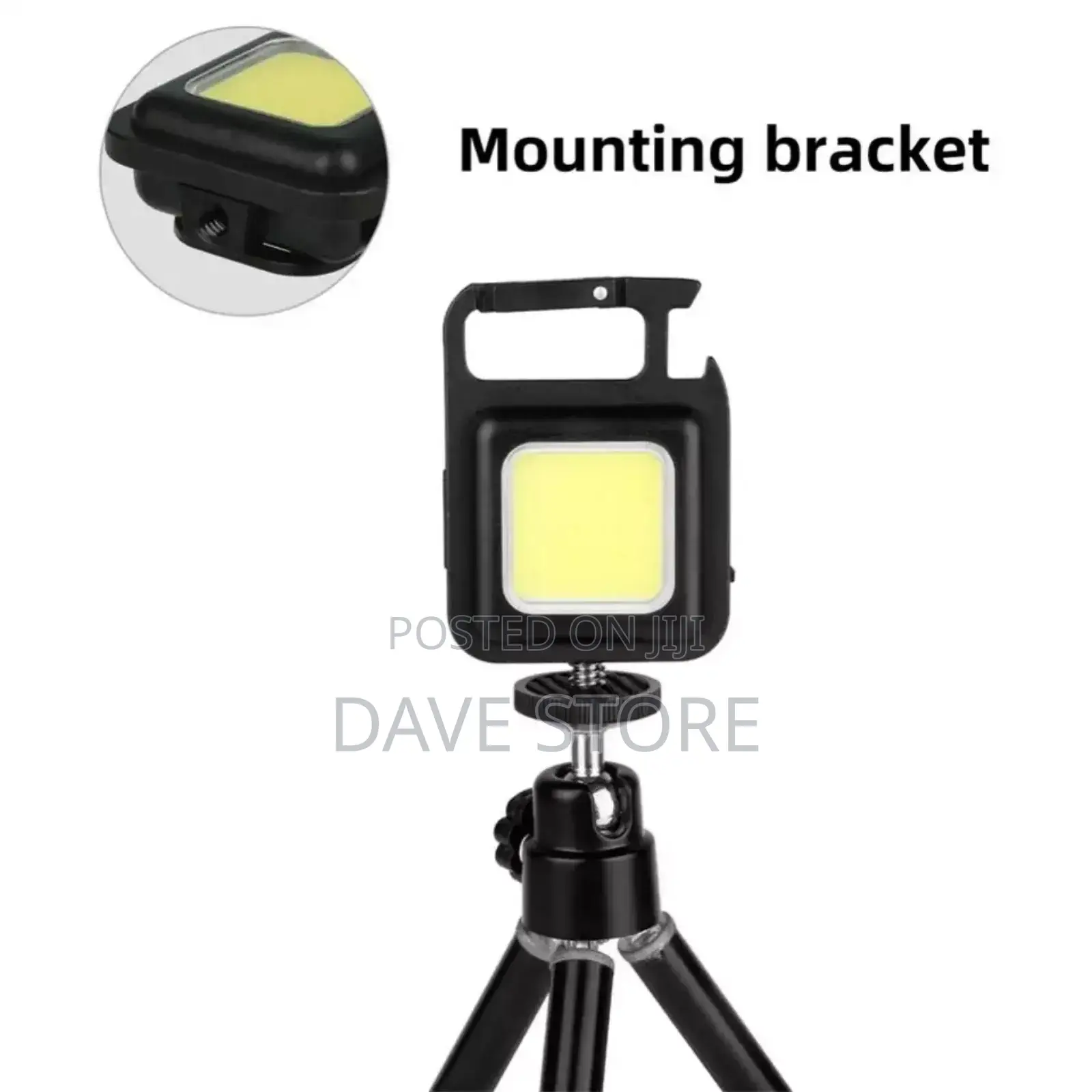 Rechargeable Mini LED Keychain Light
