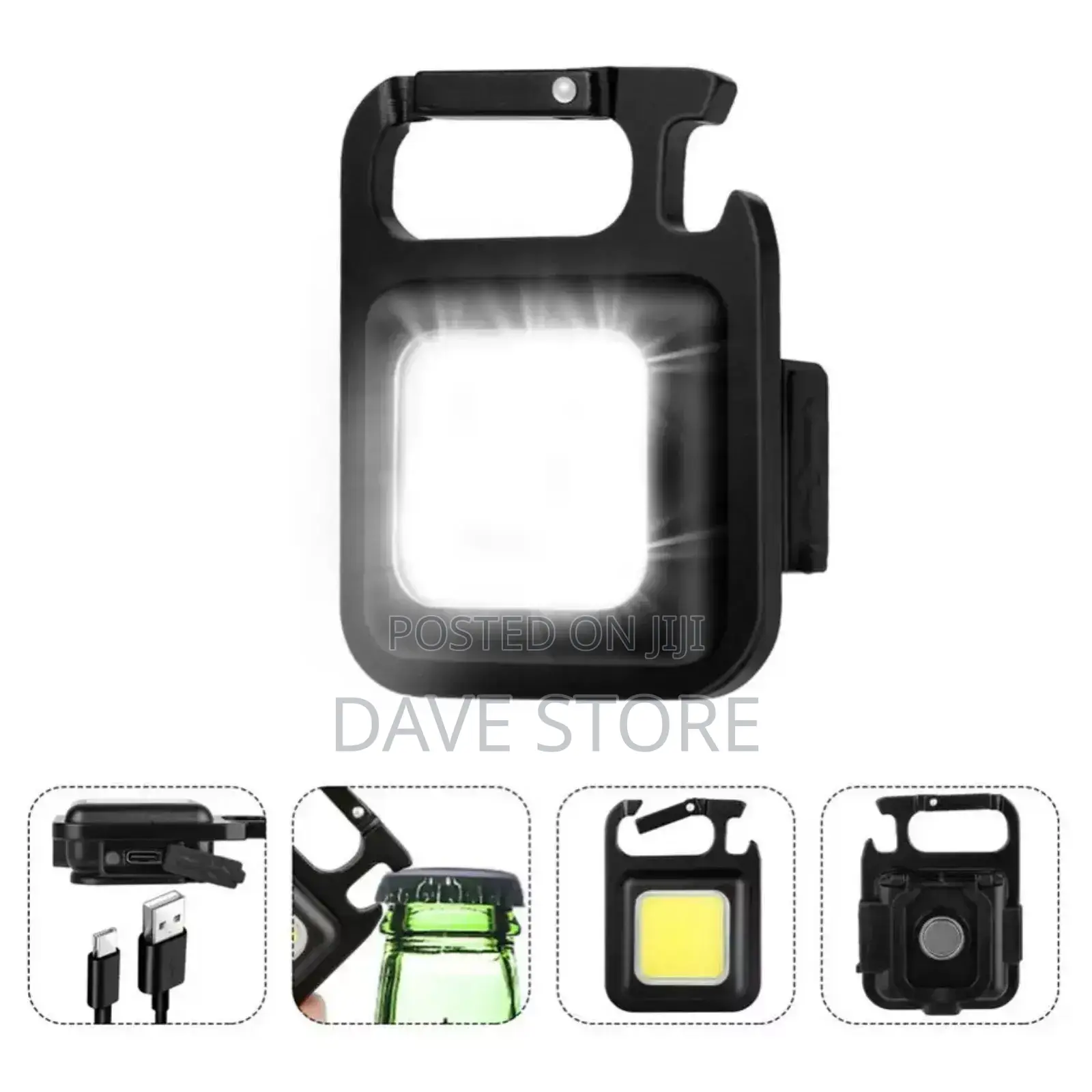 Rechargeable Mini LED Keychain Light