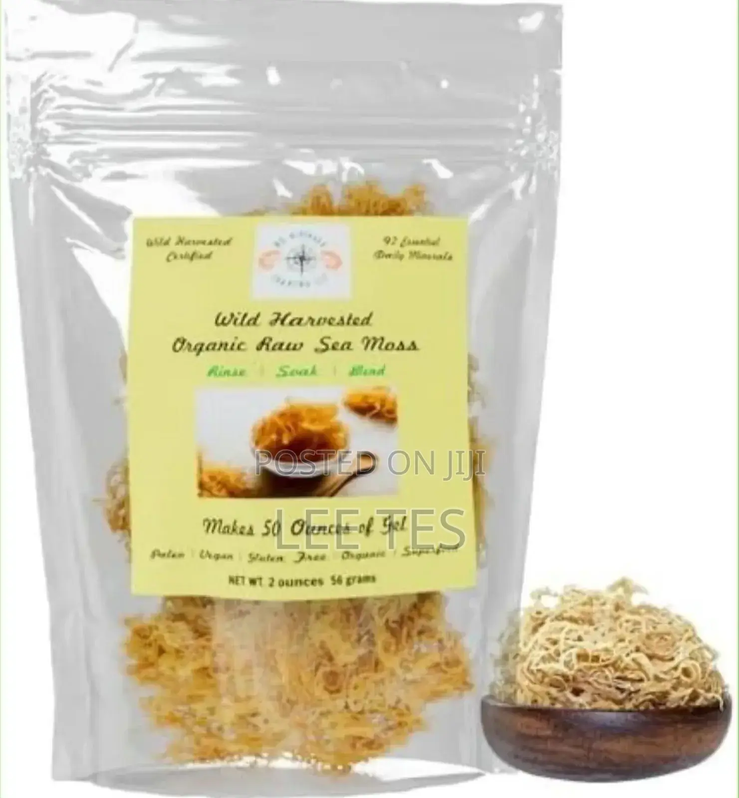 Wiled Harvested Organic See Moss