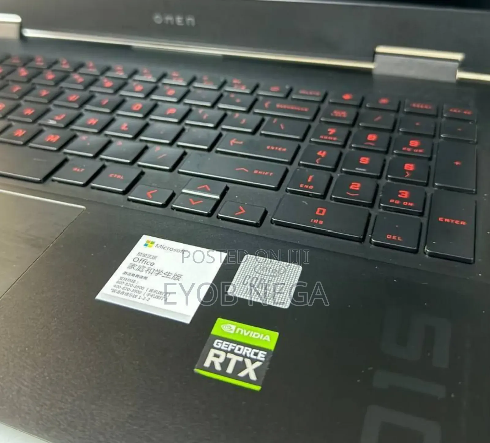 New Laptop HP Omen 15 16GB Intel Core I7 SSD 1T