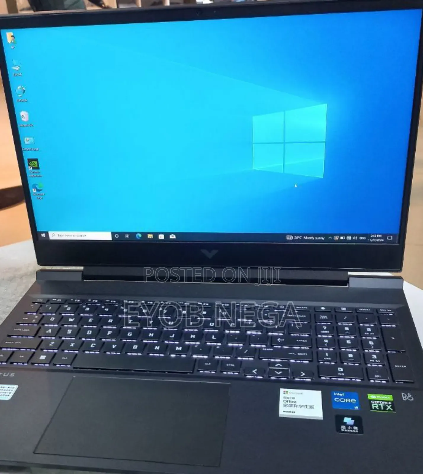 New Laptop HP Victus 16 16GB Intel Core I5 SSD 512GB