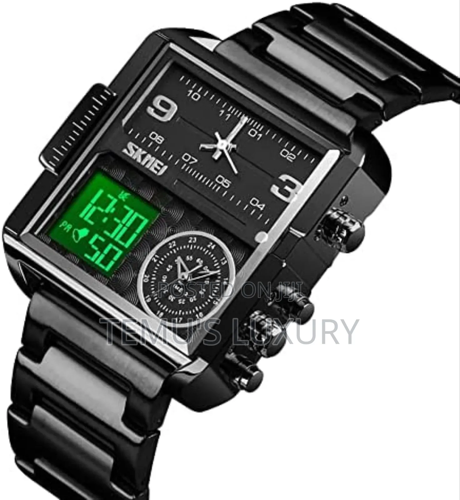 SKMEI Men's Digital Watch, Square