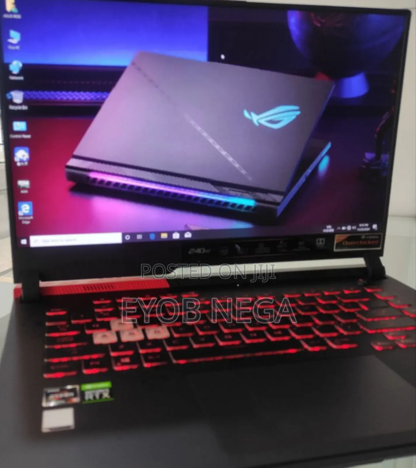 New Laptop Asus ROG Strix G15 16GB AMD Ryzen 9 SSD 512GB