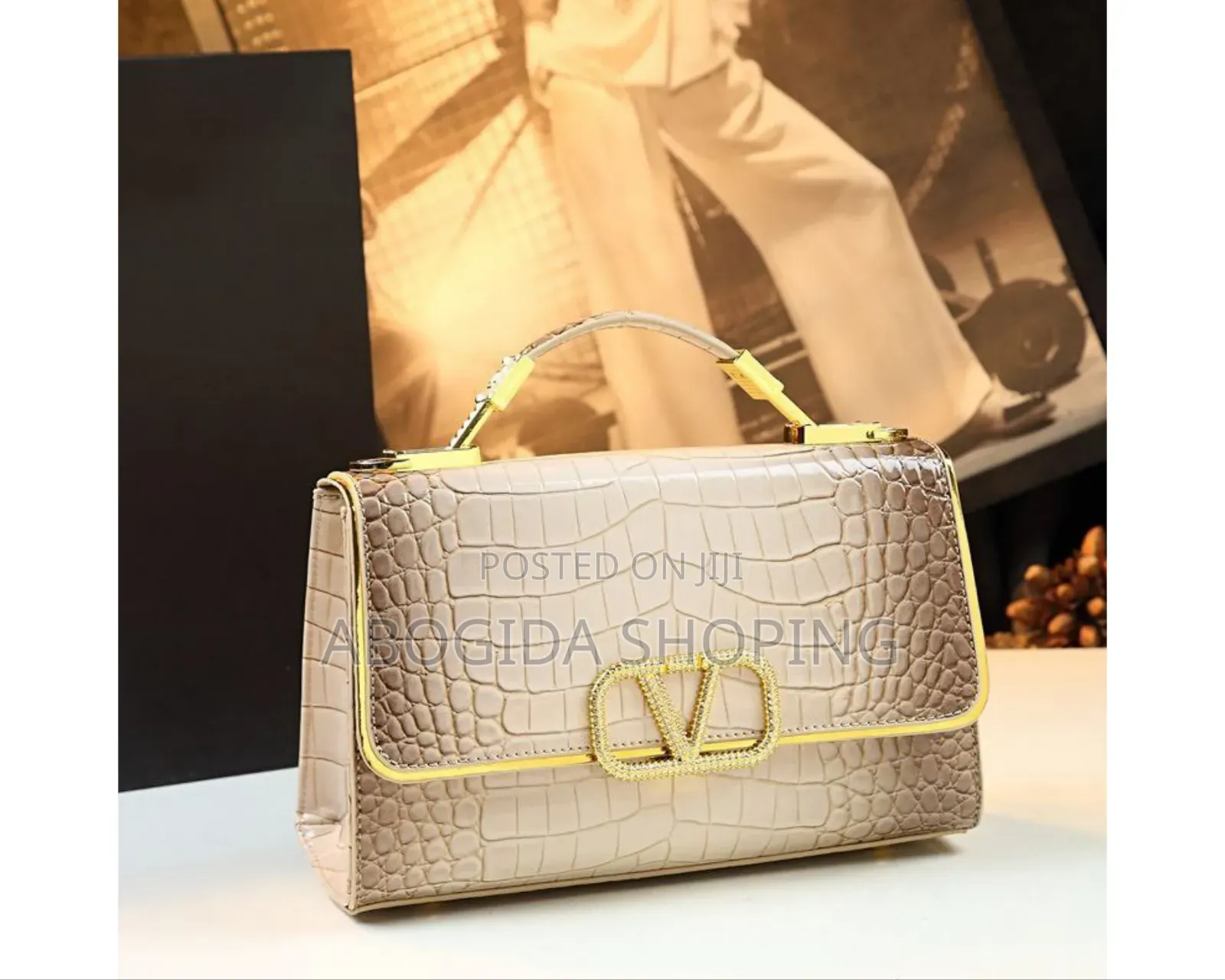 Chic Designer Handbag With a Luxurious Feel