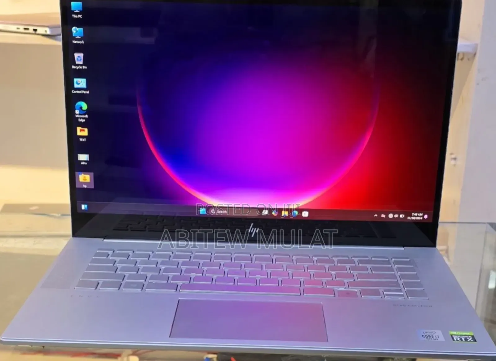 New Laptop HP Envy 15 16GB Intel Core I7 SSD 512GB