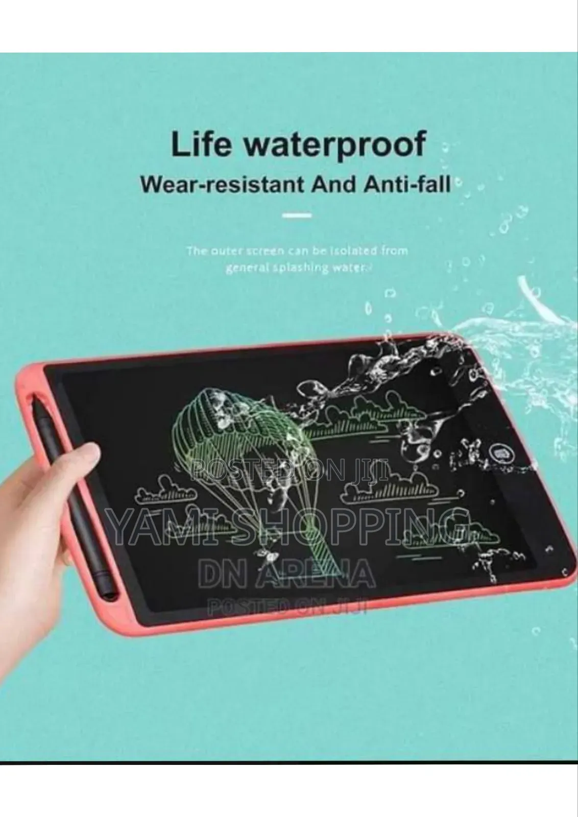 Convenient LCD Writing Tablet for Kids' Learning and Fun