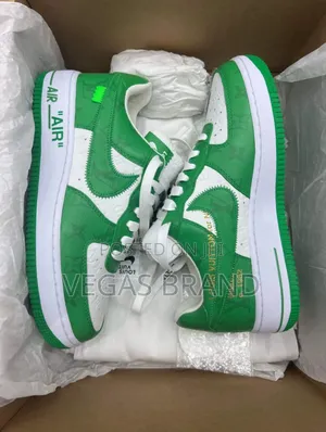 Nike Air Force 1 Louis Vuitton Green Master Quality Shoes