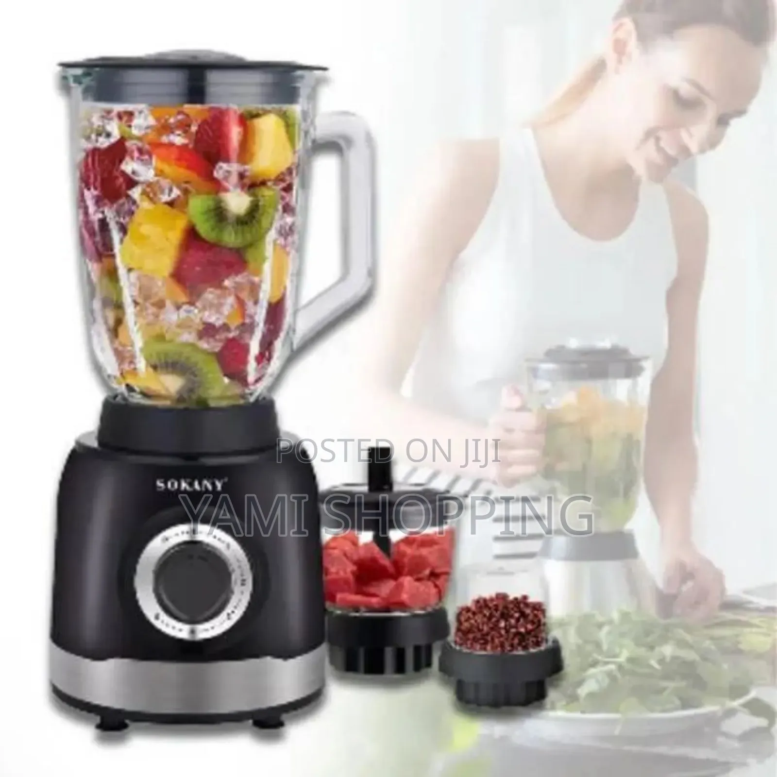 All-in-One Sokany Blender for Kitchen Efficiency