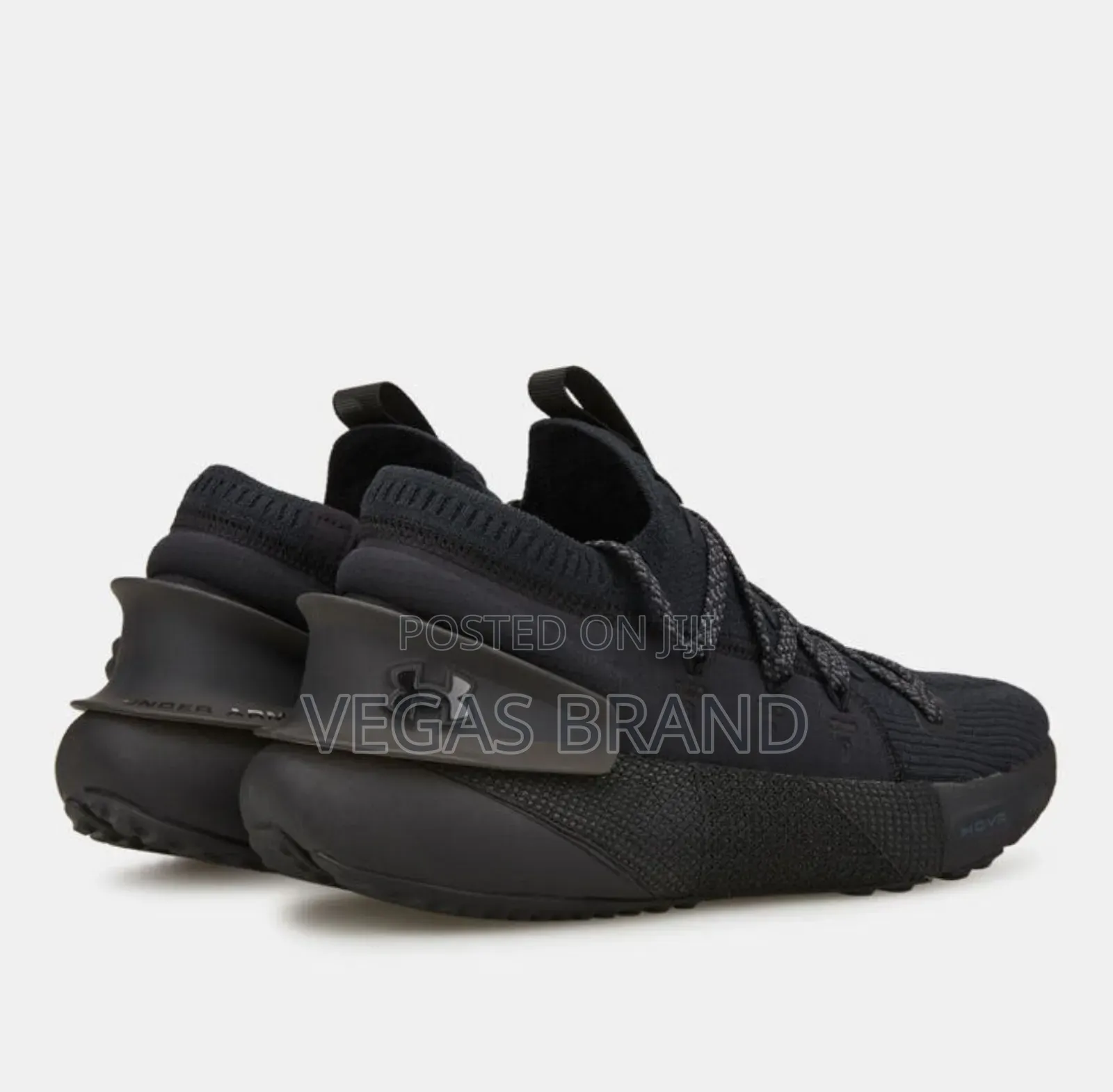 Under Armour Jual Full Black Comfort Master Quality Shoes