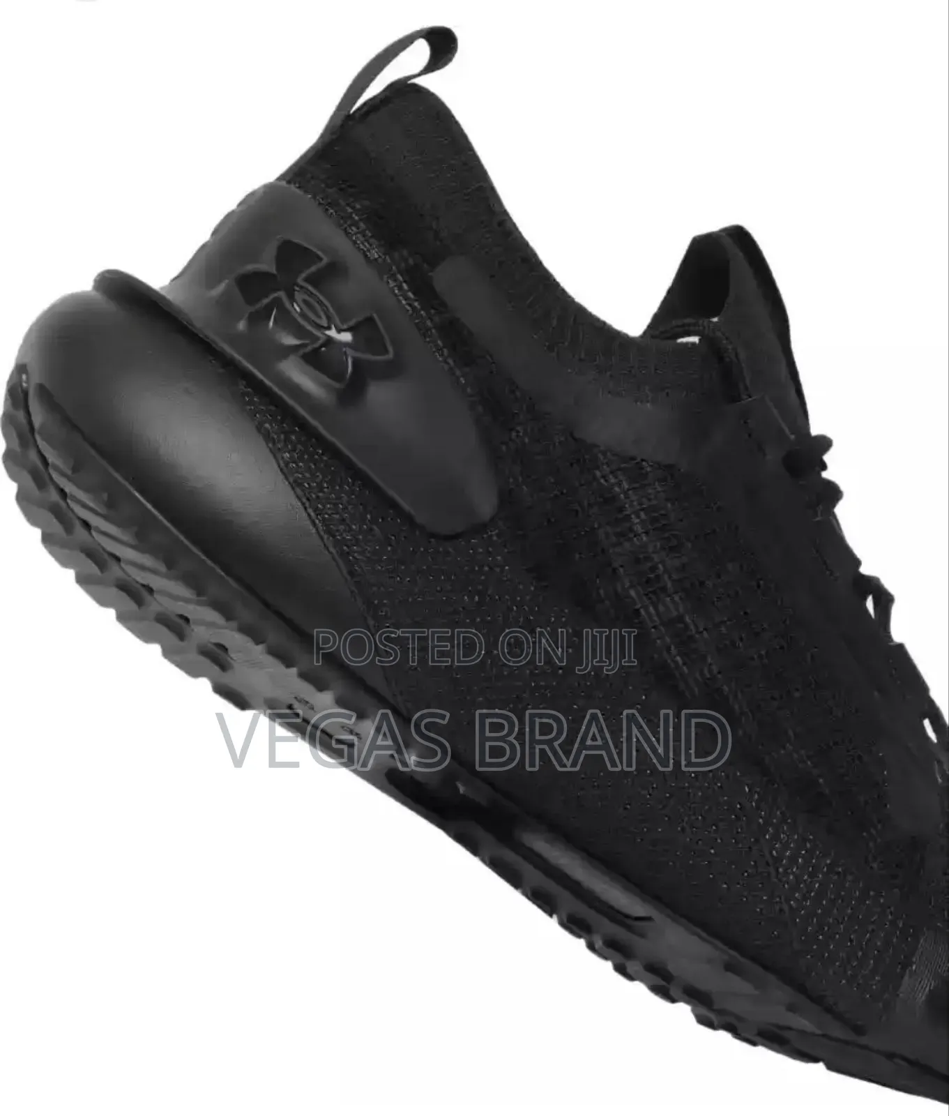 Under Armour Jual Triple Black Comfort Master Quality Shoes