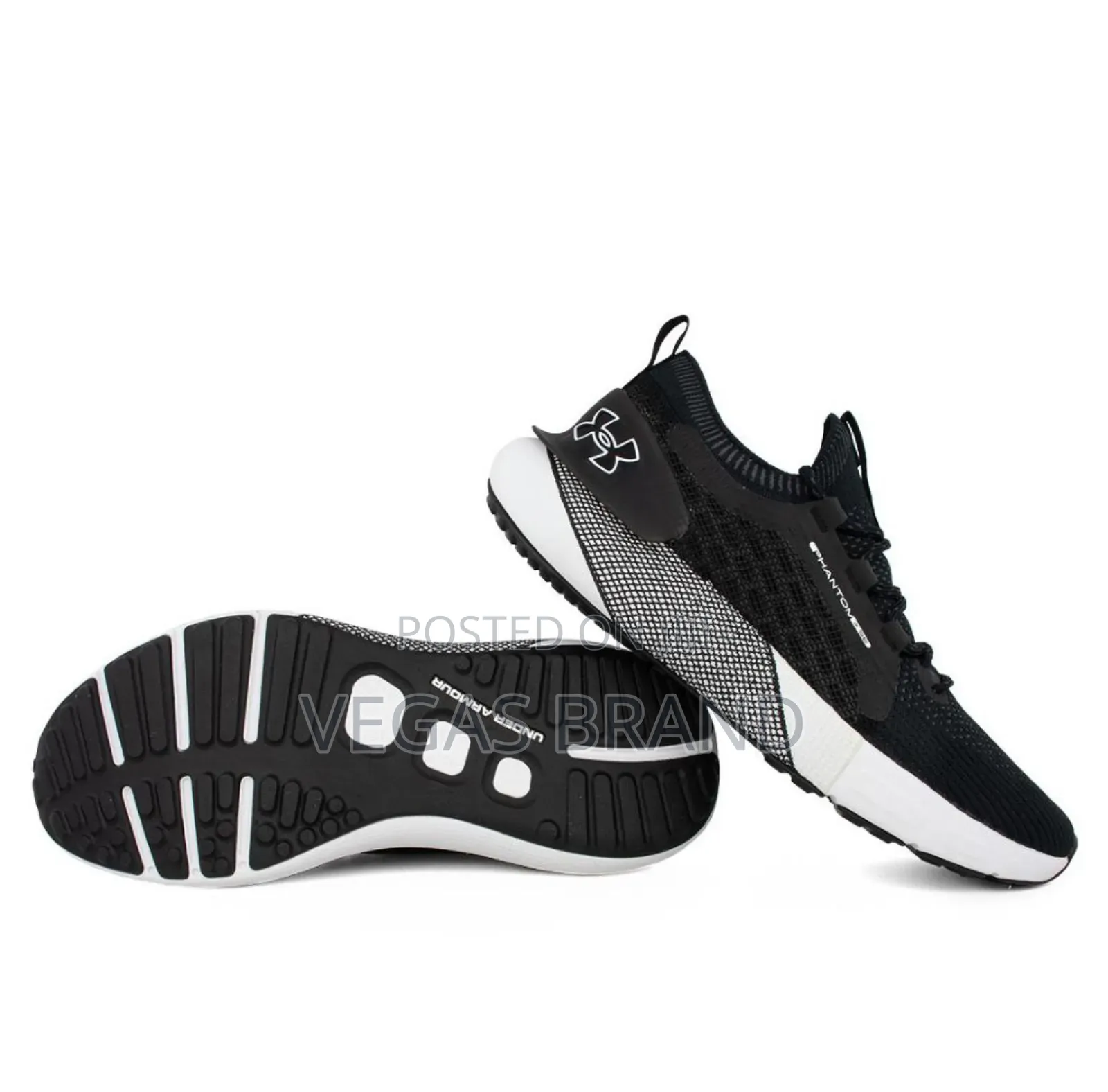 Under Armour Jual Black Comfort Master Quality Shoes