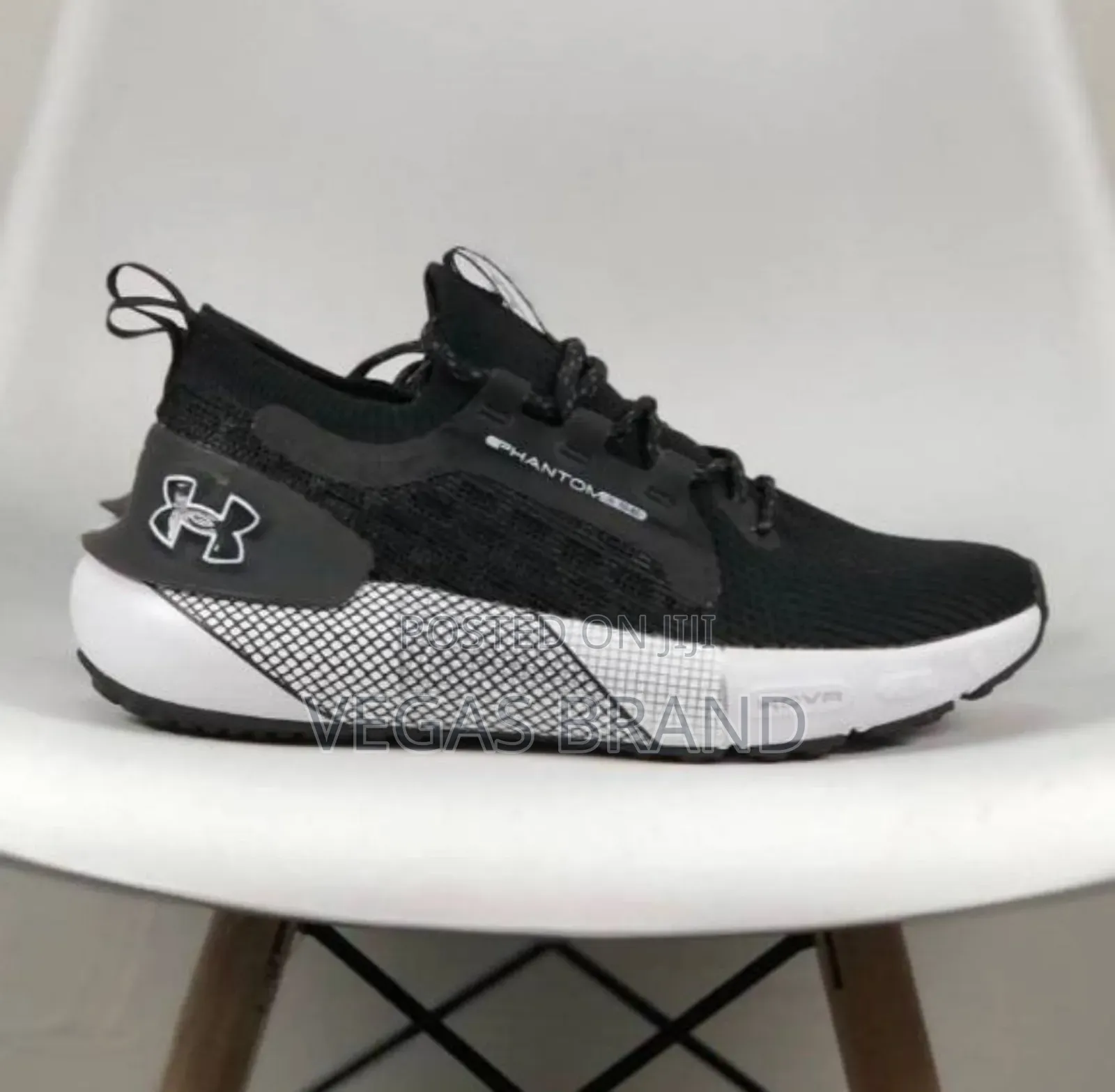 Under Armour Jual Black Comfort Master Quality Shoes