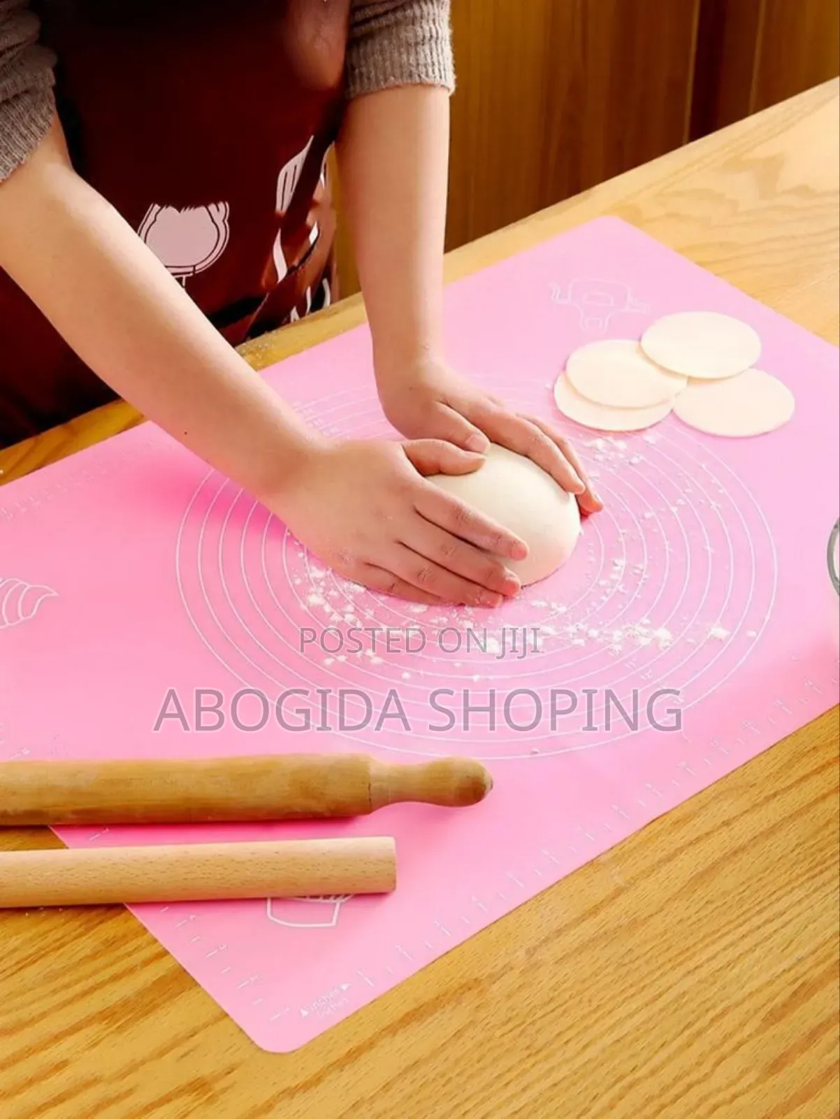 Reusable Non-Stick Silicone Dough Mat