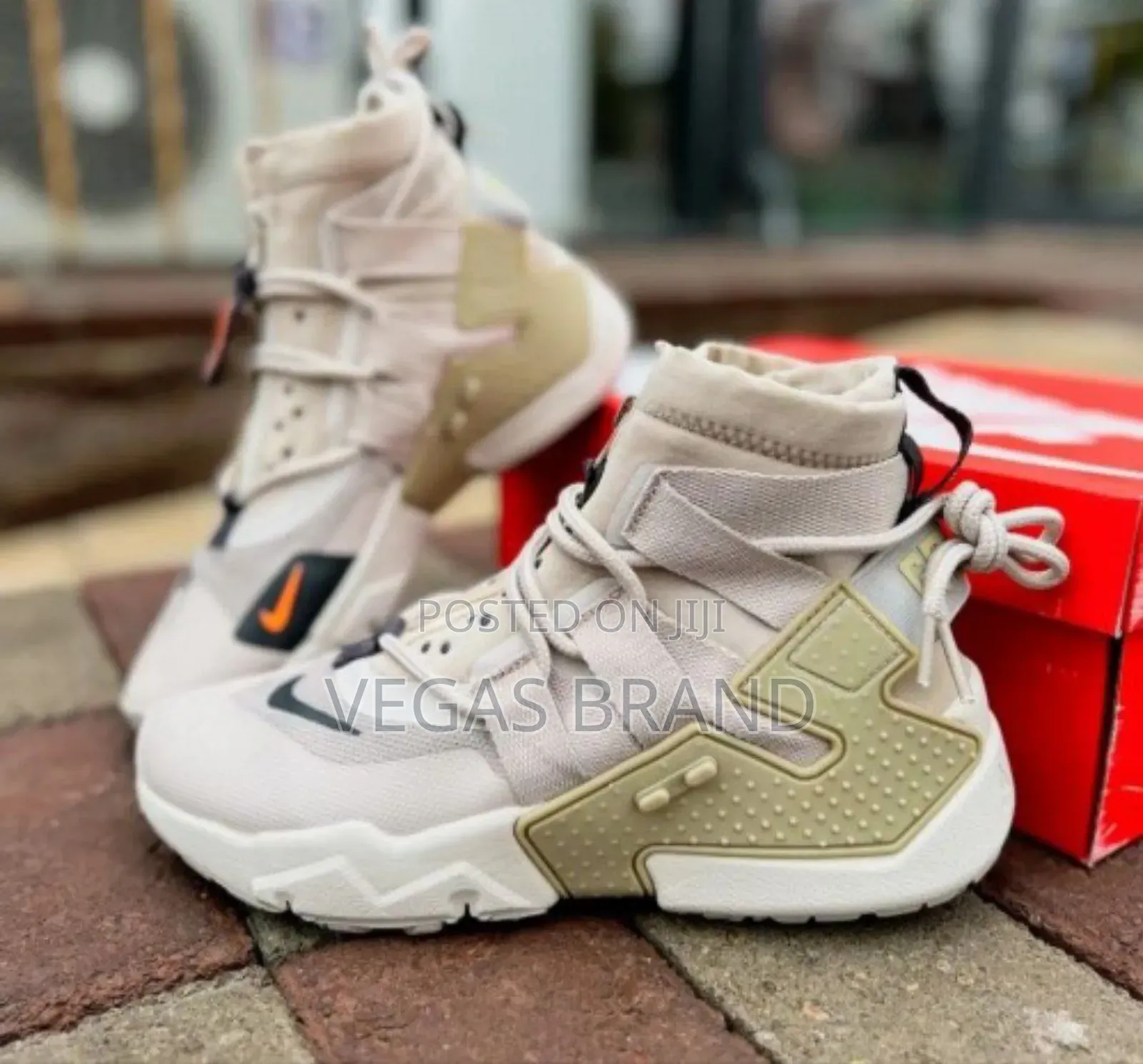 Nike Huarache Grip White Grey Black Master Quality Shoes
