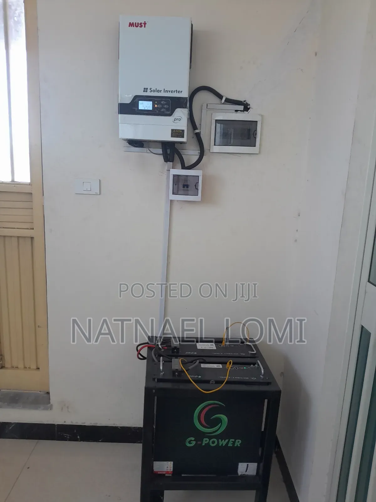 Battery, Inverter and Solarpanal