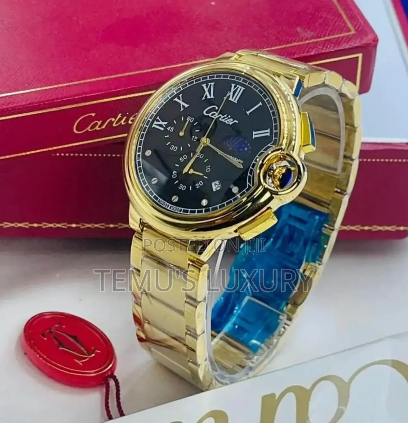 Cartier Mens Quartz Watch