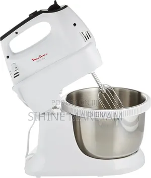 MOULINEX Quick Mix Hand Mixer With 3.5 L Itre Stand Bowl,