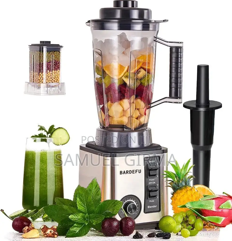  BARDFFU 2 in 1 Stainless Steel Juicer