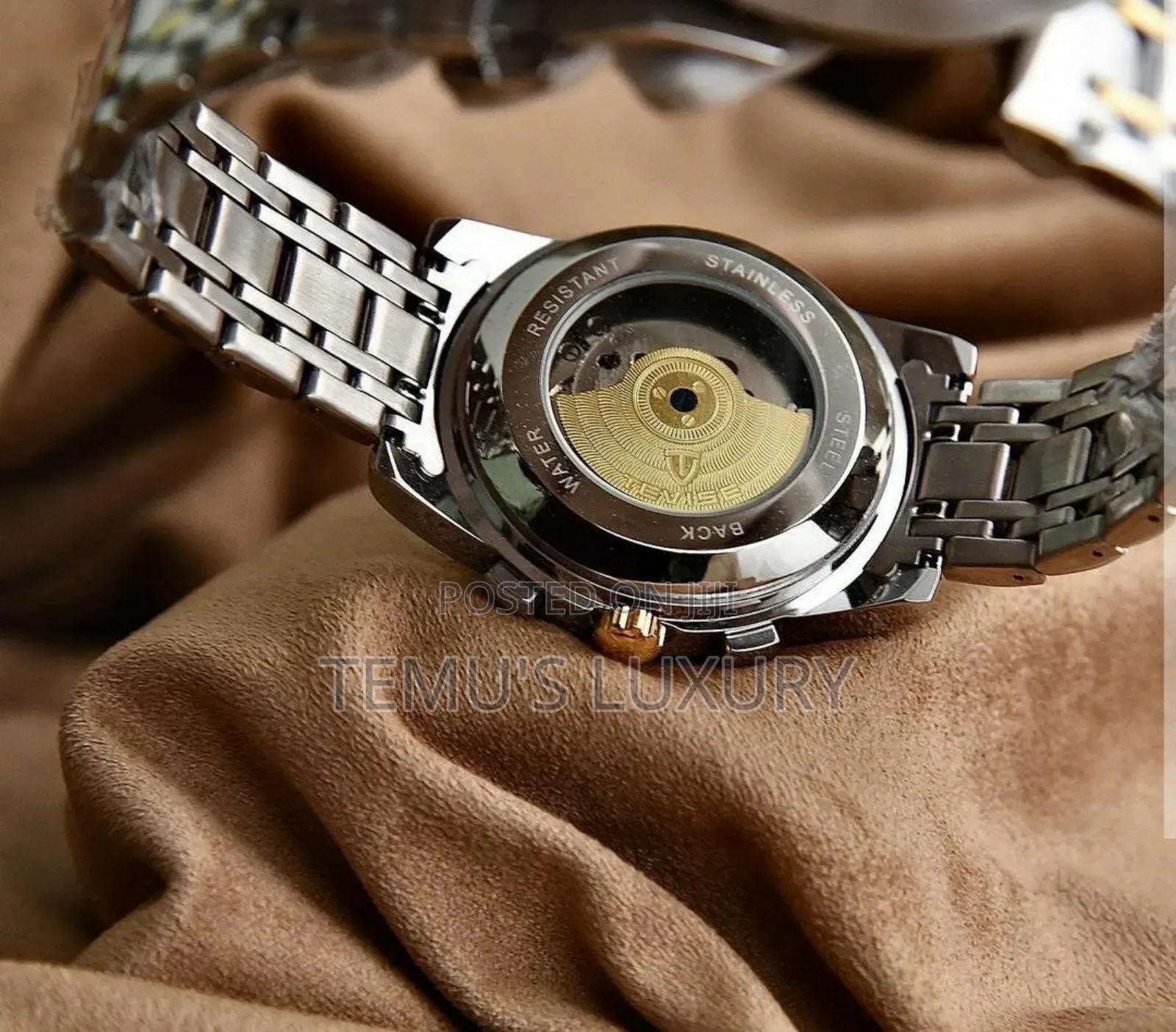 # Tevise Luxury Men's Watch, Retro Carved ,Waterproof