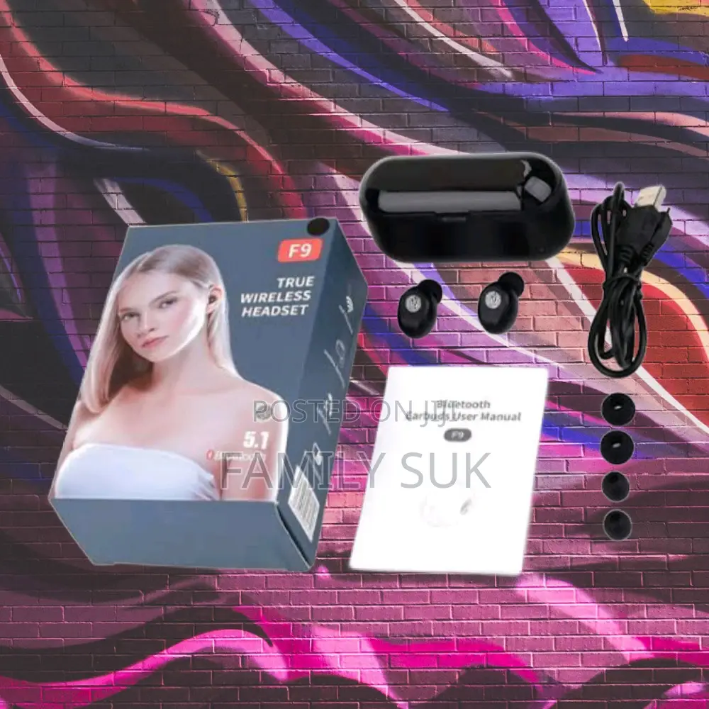 F9 Earbud Designed for Ultimate Comfort