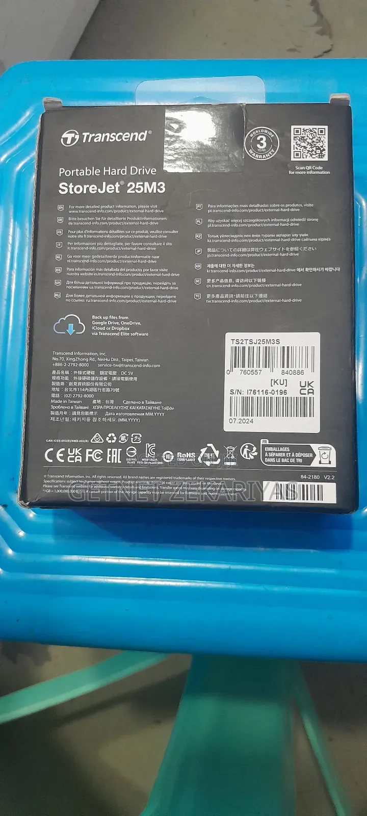 Eternal Hard Disk(Hdd)