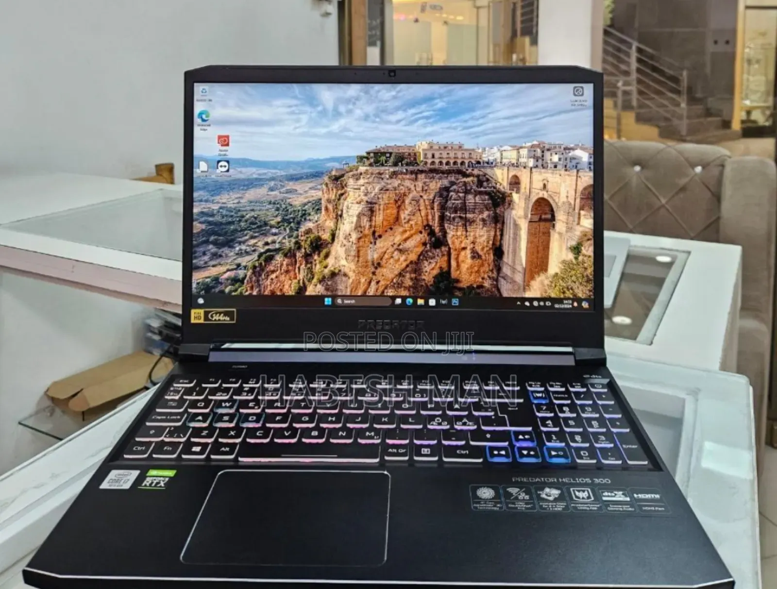 New Laptop Acer Predator Helios 300 16GB Intel Core I7 SSD 512GB