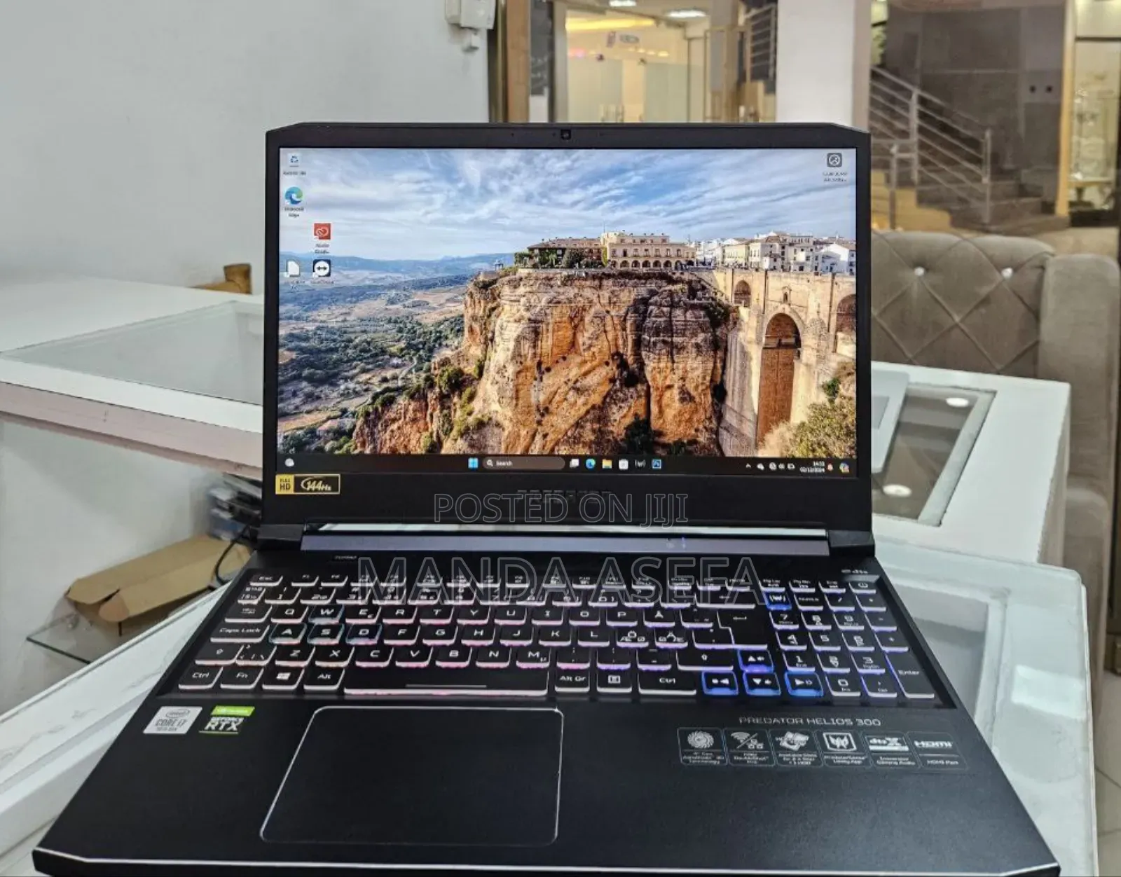 New Laptop Acer Predator Helios 300 16GB Intel Core I7 SSD 512GB