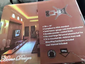 Tv Wall Mount (Ye Tv Meskeya)(የቲቪ መስቀያ ) ትልቁ የምተታጠፈ 40-75