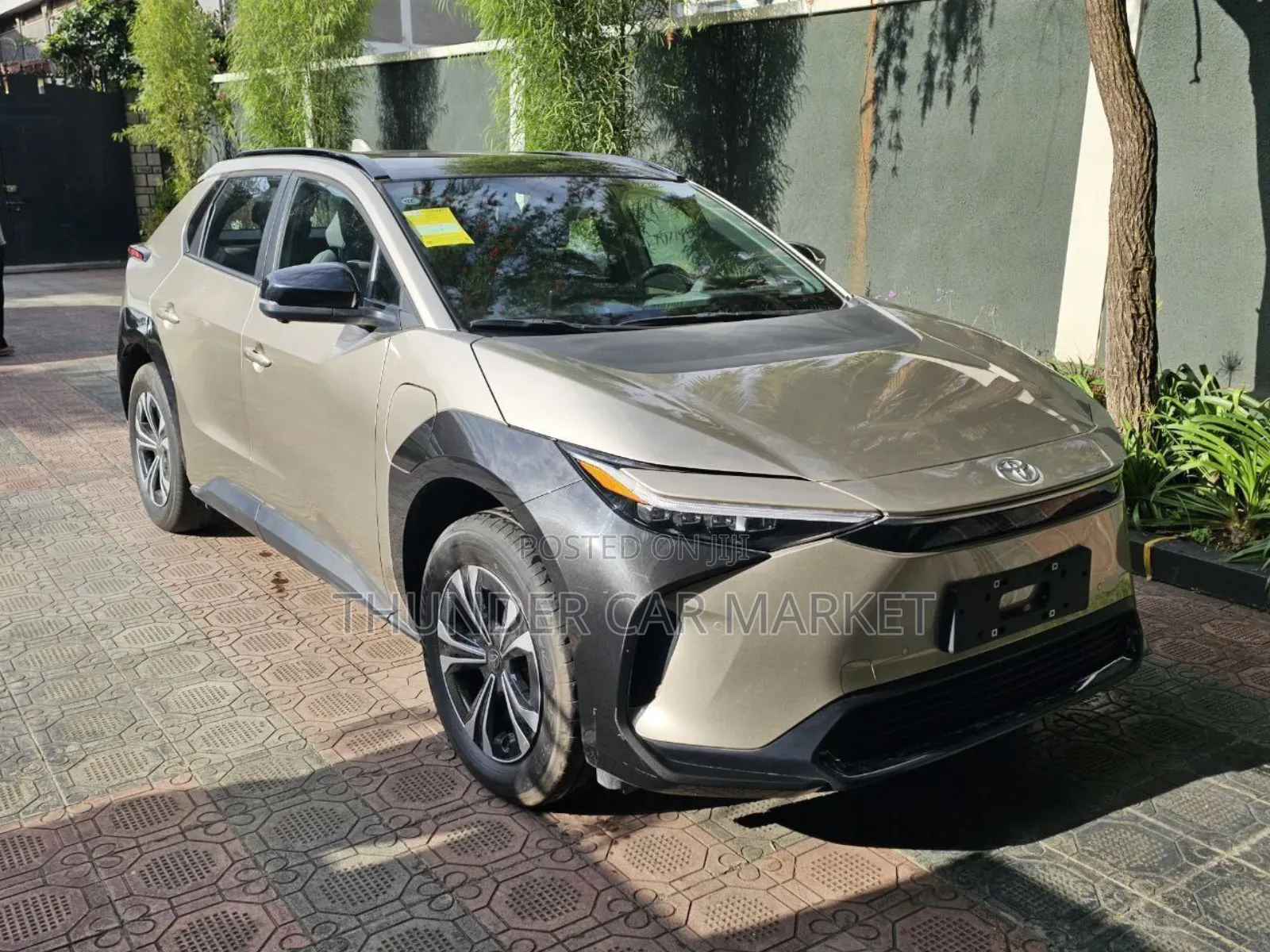 New Toyota bZ4X 2024 Gold