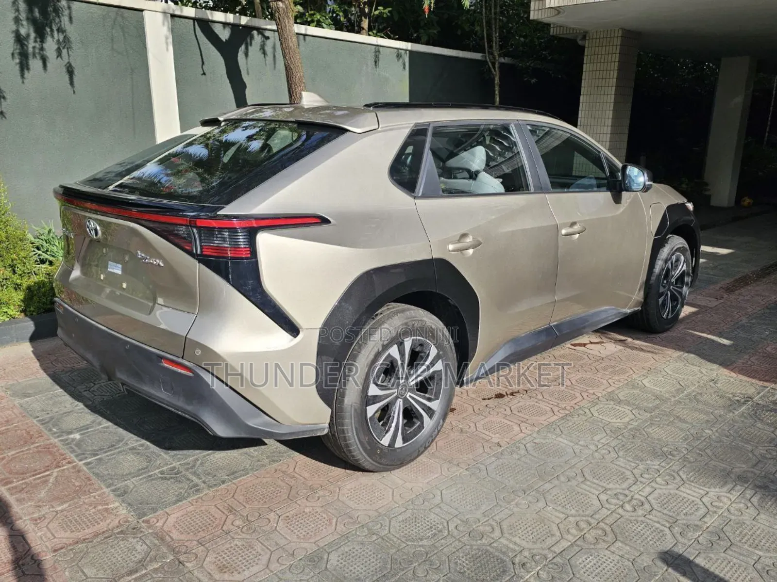 New Toyota bZ4X 2024 Gold