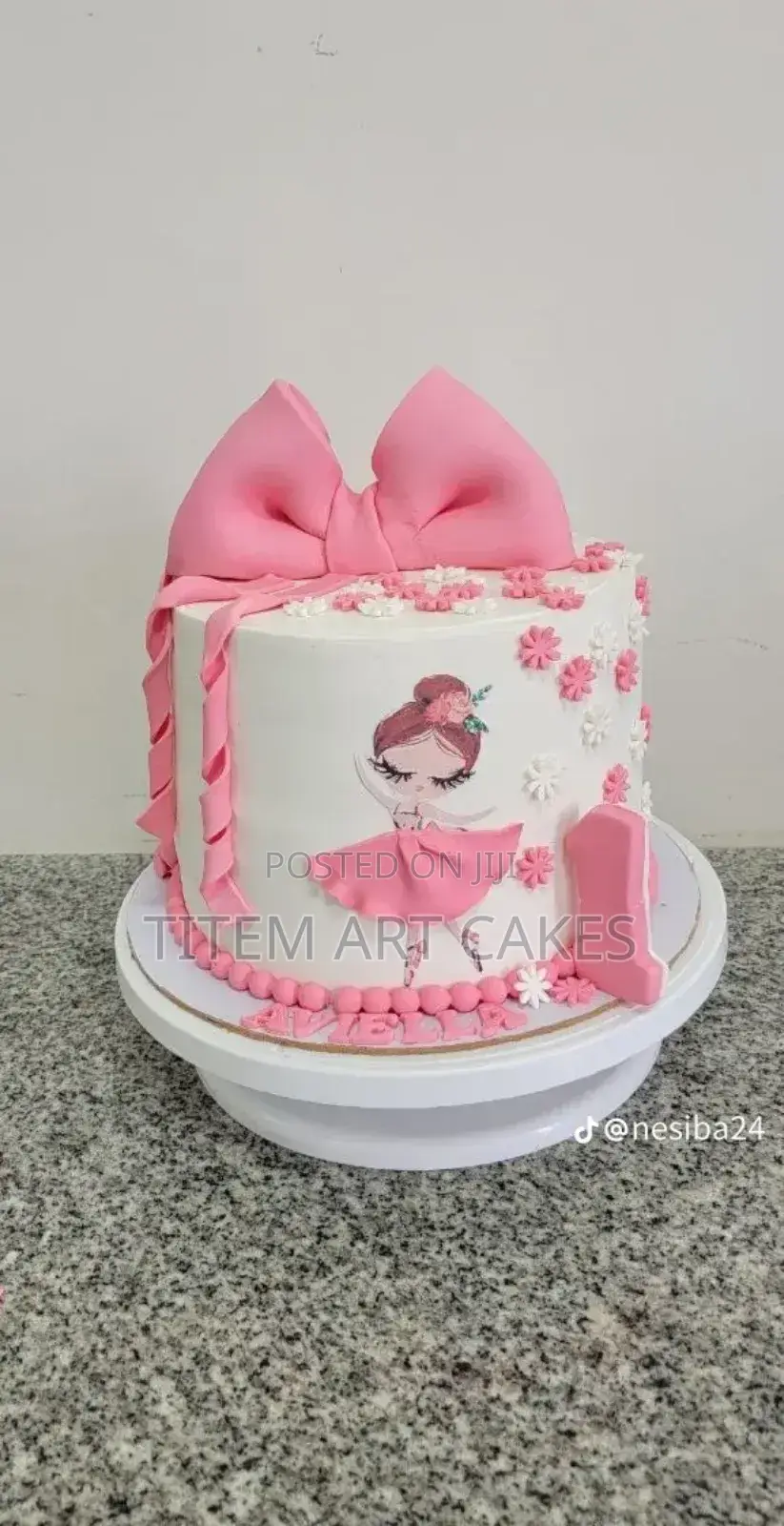 Girl Birthday Cake