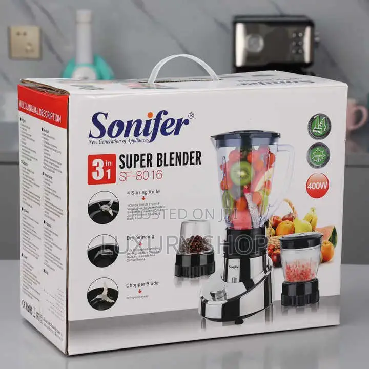 Sonifer 3 in 1 Super Blender