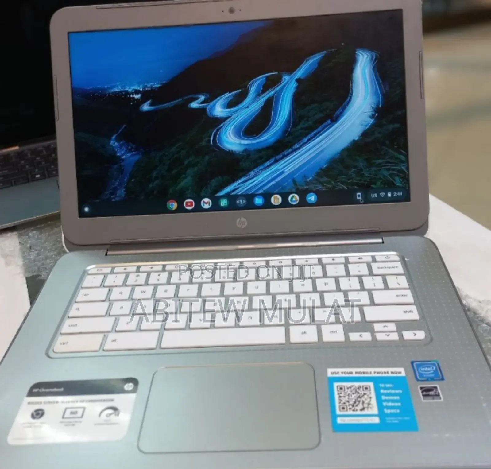 New Laptop HP Chromebook 2GB Intel Celeron SSD 16 GB