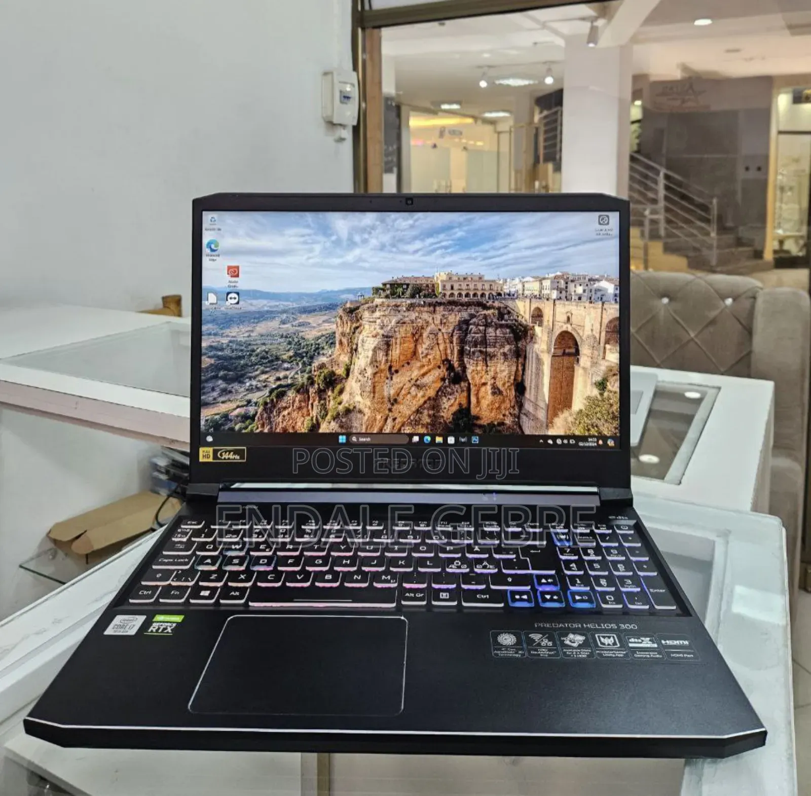 New Laptop Acer Predator Helios 300 16GB Intel Core I7 SSD 512GB