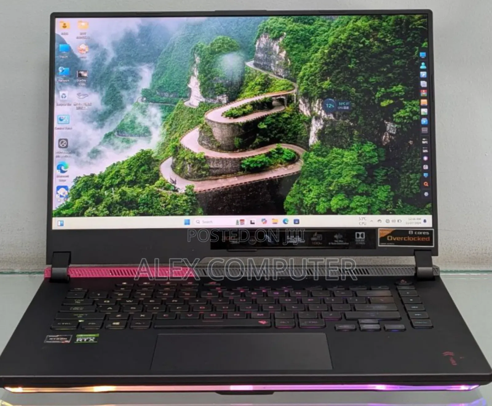 New Laptop Asus ROG Strix G15 16GB AMD Ryzen 9 SSD 1T