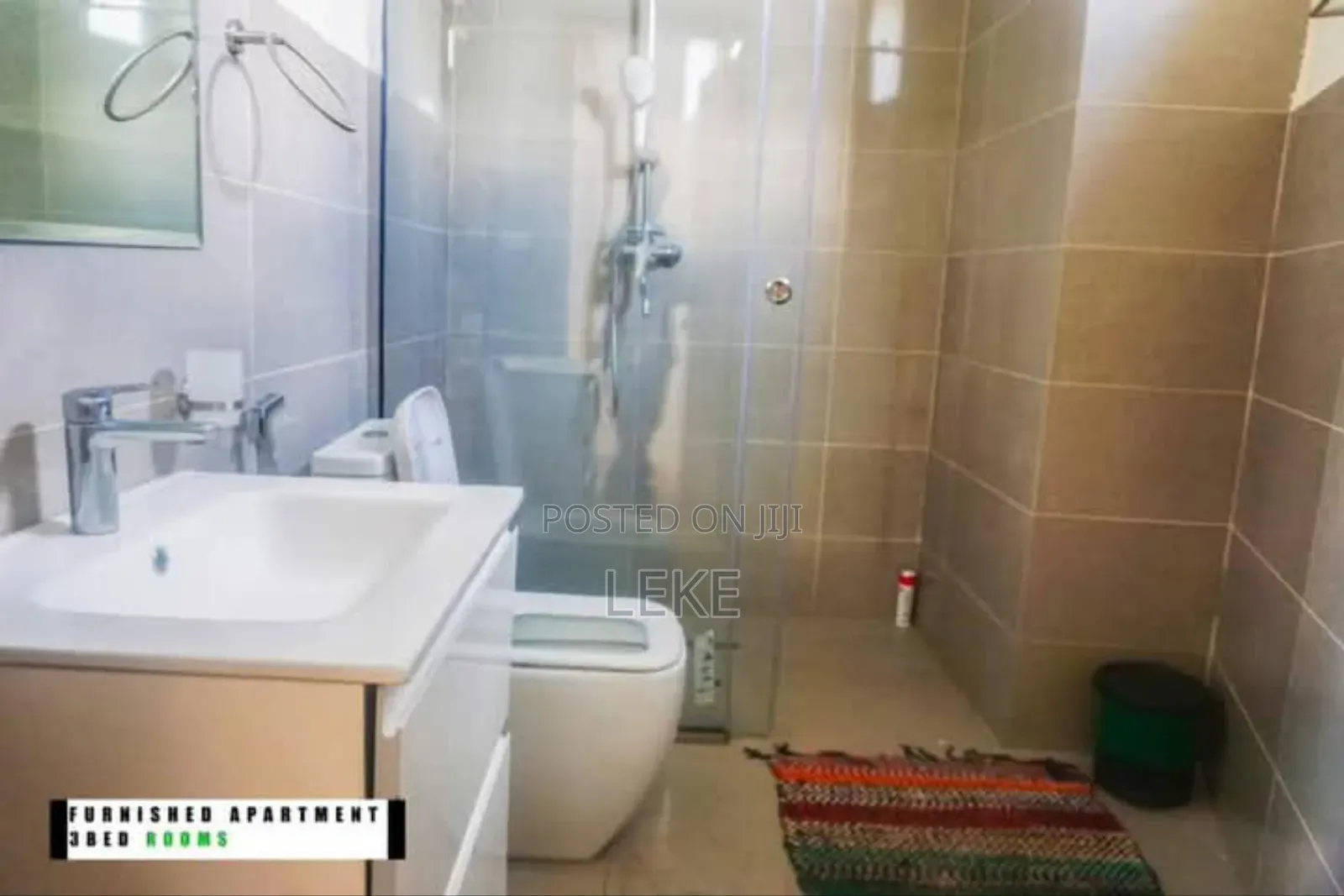 Furnished 3bdrm Apartment in Kirkos for rent