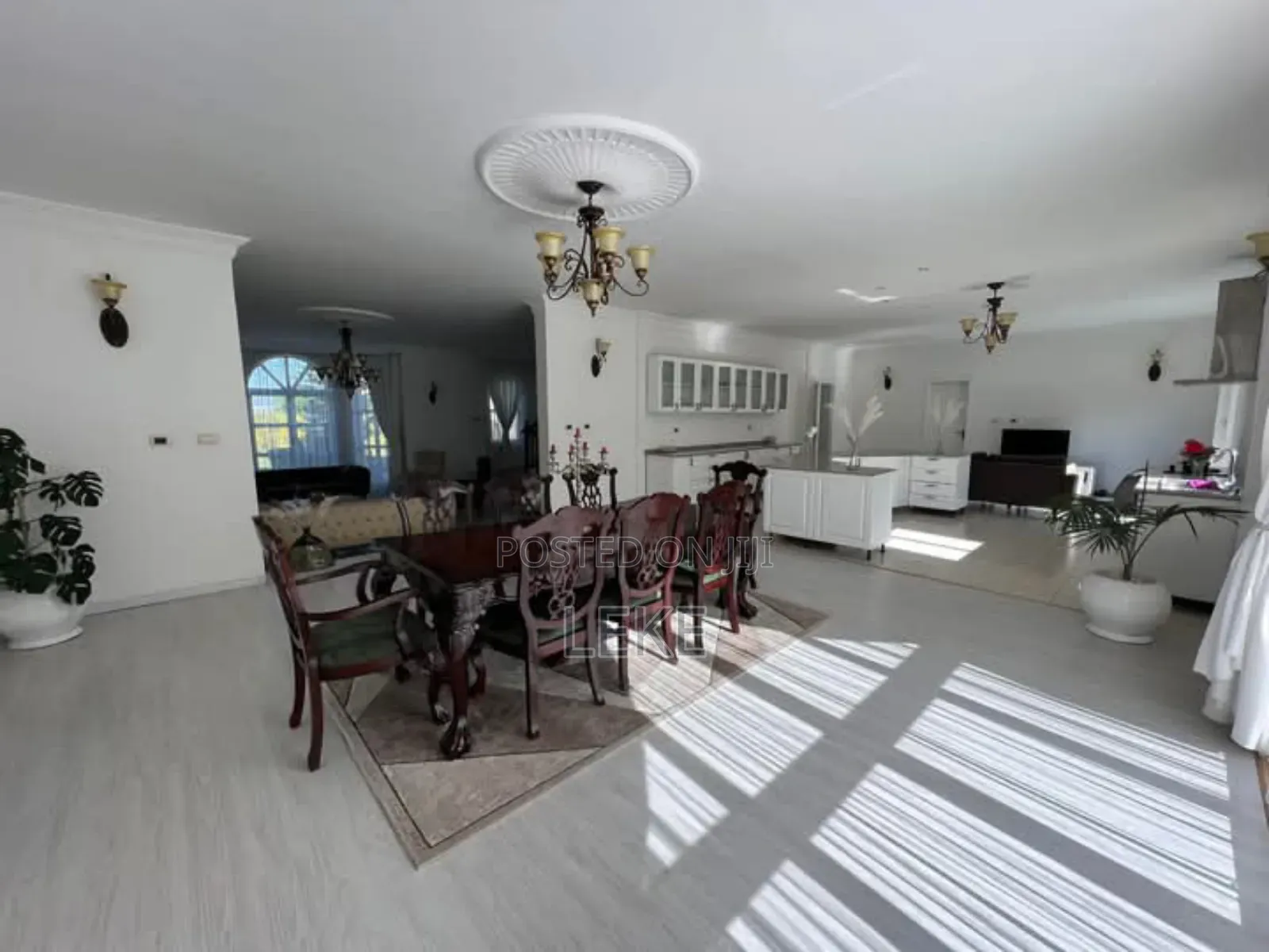 Furnished 4bdrm House in Yeka for rent