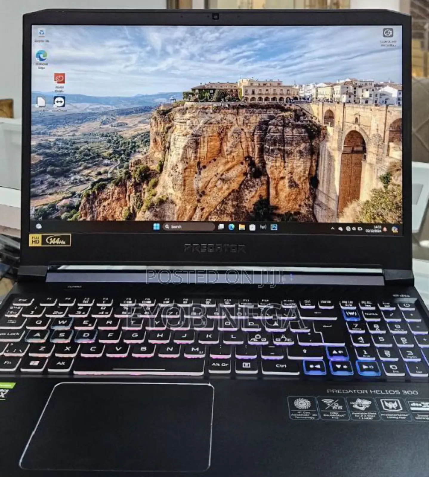 New Laptop Acer Predator Helios 300 16GB Intel Core I7 SSD 512GB