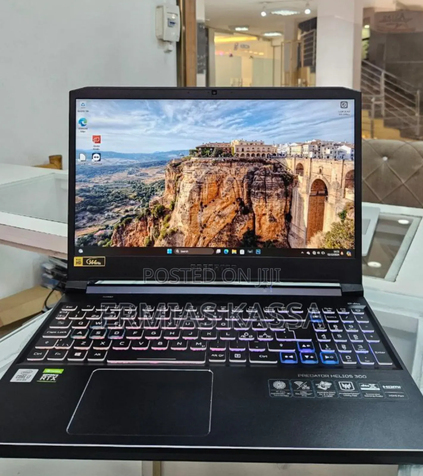 New Laptop Acer Predator Helios 300 16GB Intel Core I7 SSD 512GB