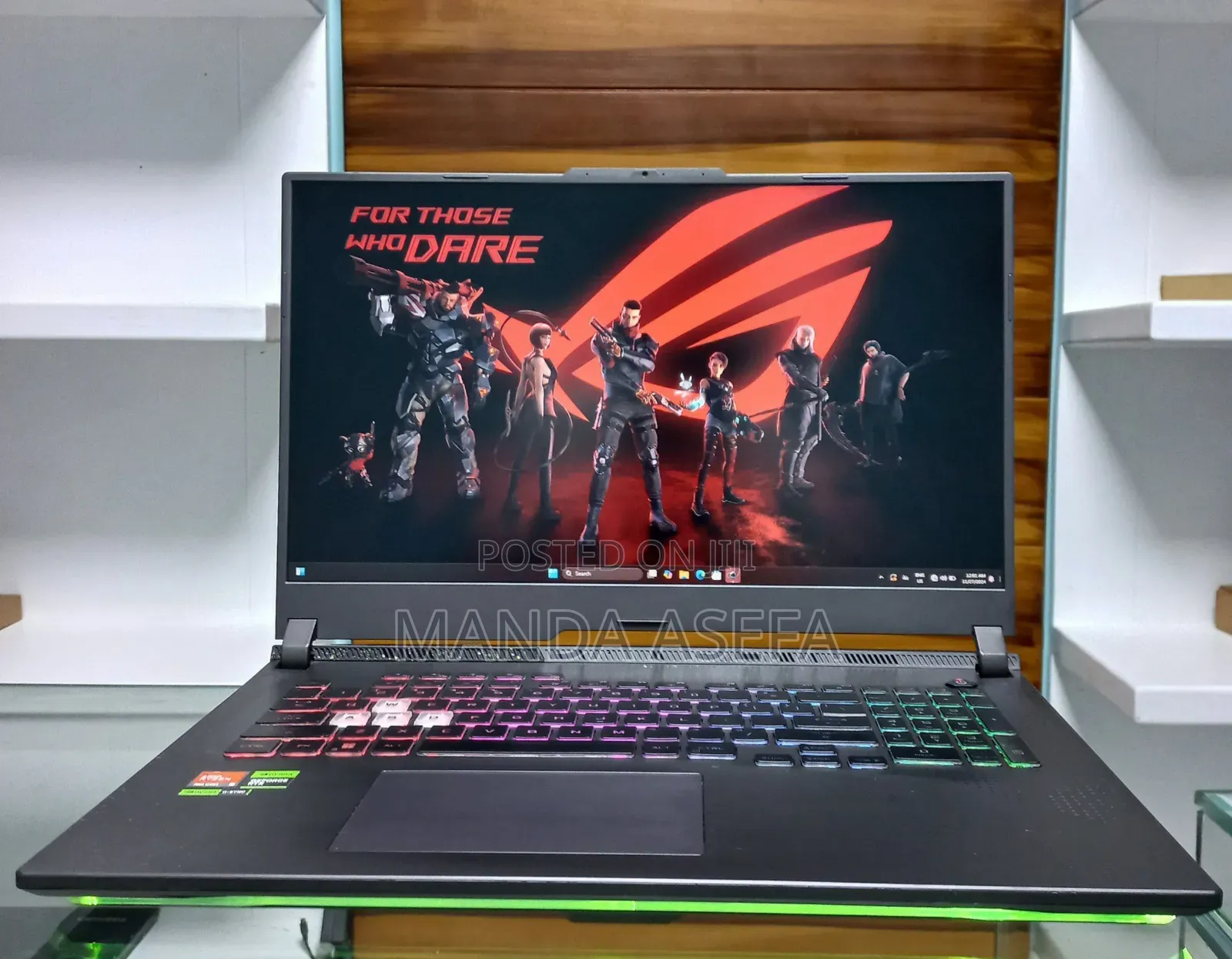 New Laptop Asus ROG Strix G731G 6GB AMD Ryzen 9 SSD 1T