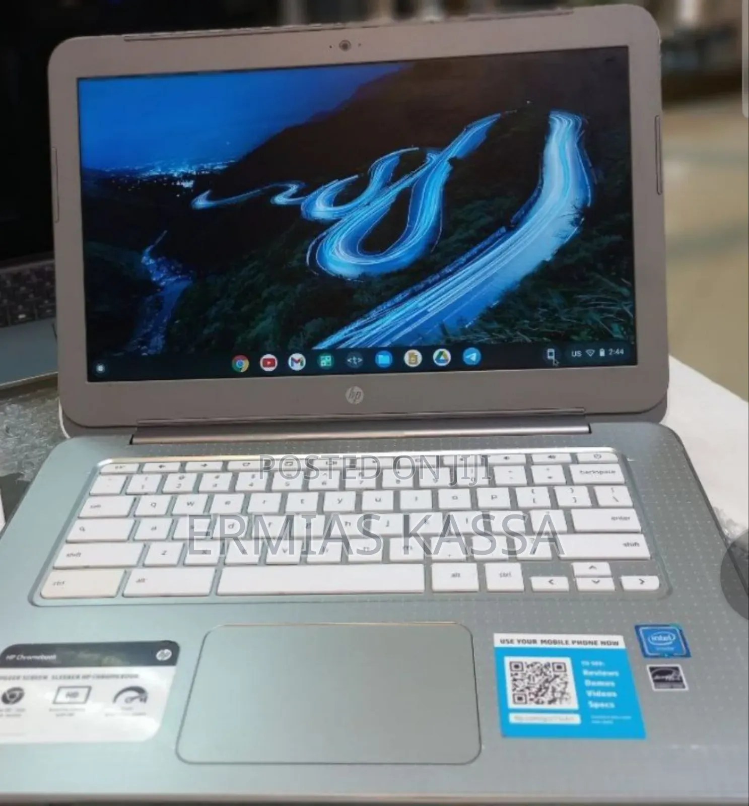 New Laptop HP Chromebook 13 2GB Intel Celeron SSD 16 GB