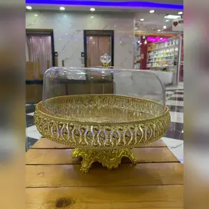 Golden Cake Stand